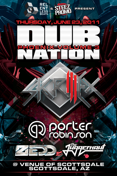 Dub Nation Vol.3 ft. Skrillex on 06/23/11