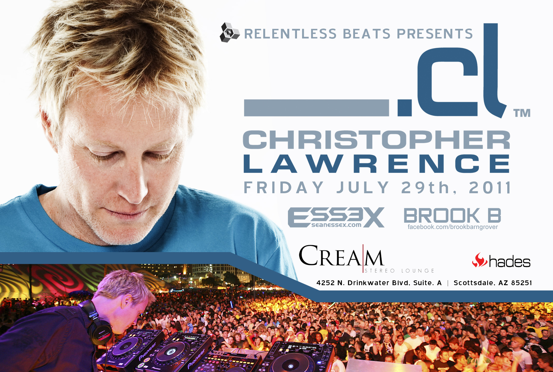 Christopher Lawrence @ Cream on 07/29/11