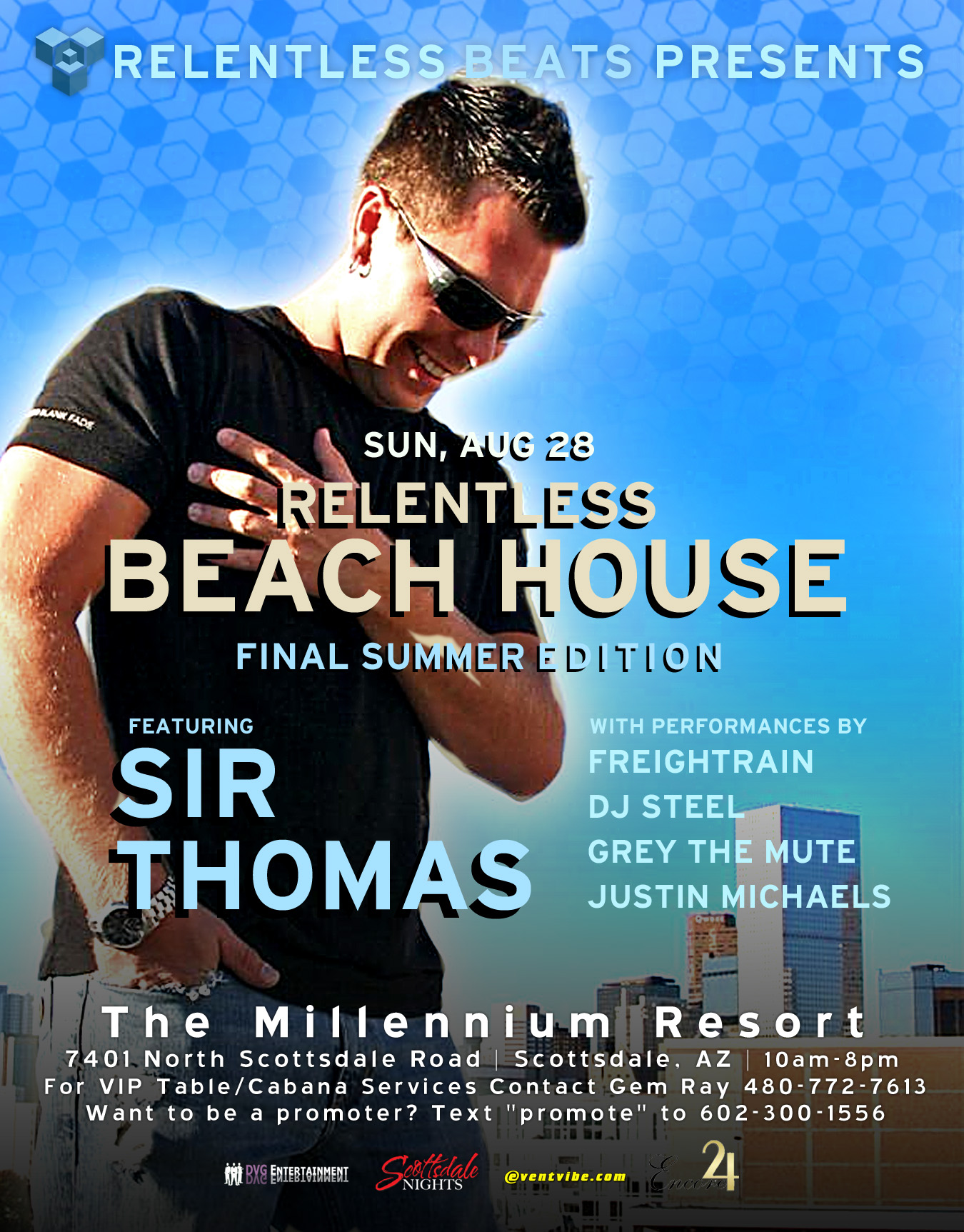 SIR THOMAS at Relentless Beach House on 08/28/11