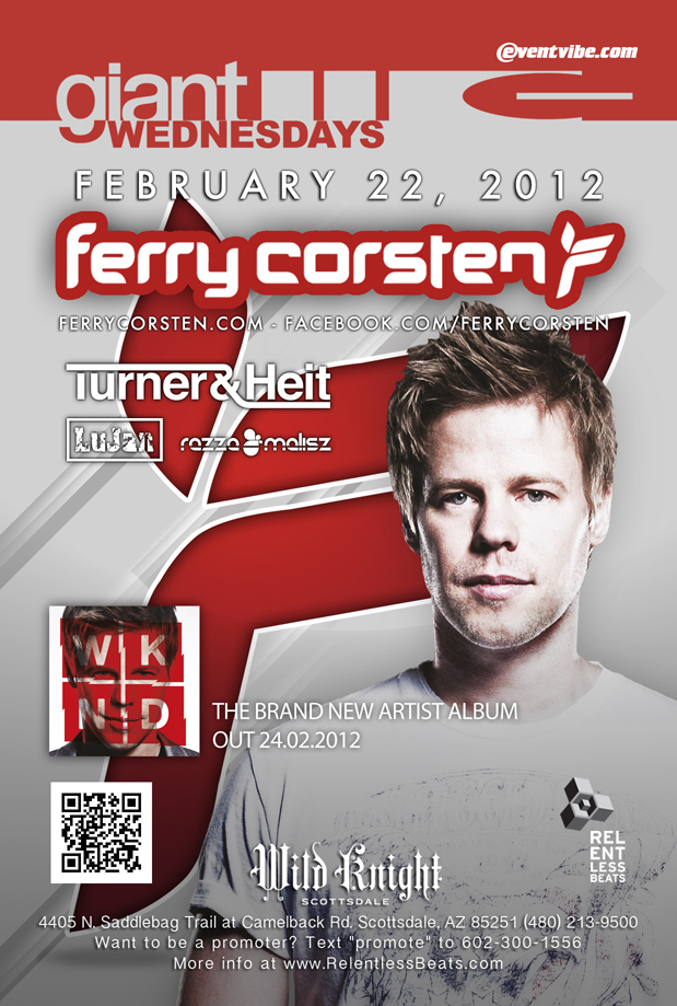 Ferry Corsten @ Giant Wednesday on 02/22/12