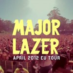 Major Lazer European Tour 2012