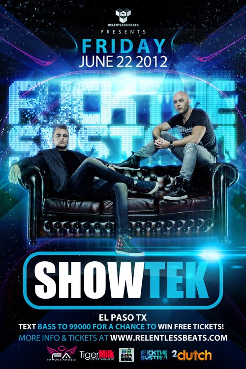 Showtek FTS Tour - El Paso on 06/22/12