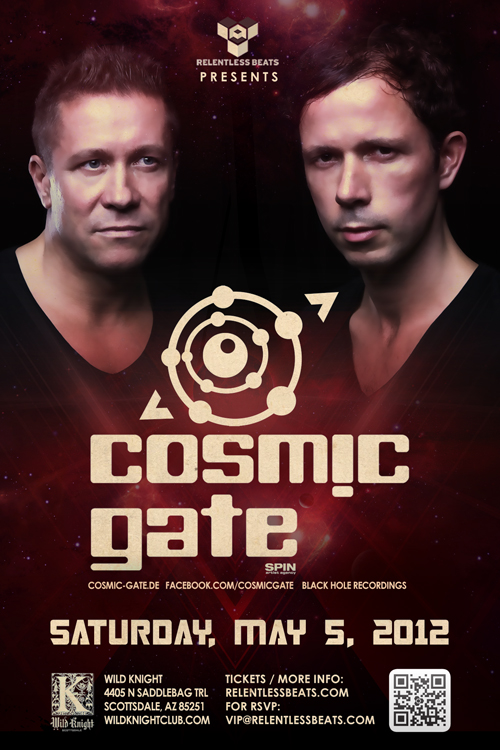 Cosmic Gate @ Sound Kitchen on 05/05/12
