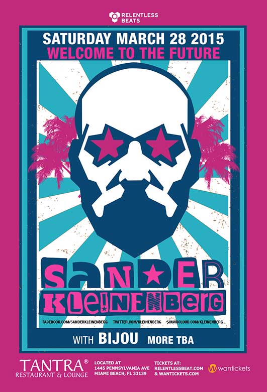 Sander Kleinenberg @ Welcome To The Future / Tantra on 03/28/15