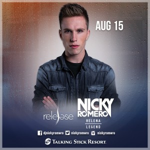 Nicky Romero @ Release Pool Party on 08/15/15