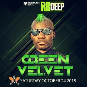Green Velvet @ RBDeep on 10/24/15