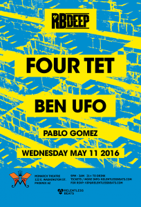 Four Tet & Ben UFO on 05/11/16