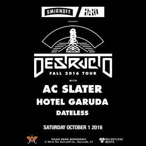 Destructo - Renegade Tour on 10/01/16