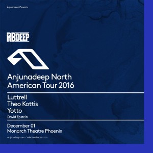 Anjunadeep North American Tour on 12/01/16