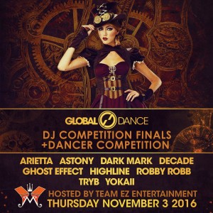 Global Dance DJ Competition Finals & Dance Competition 2016 on 11/03/16