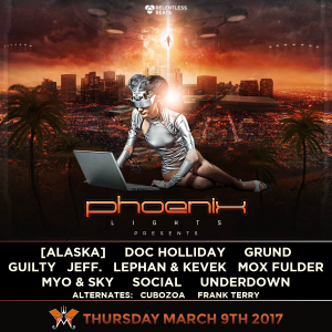 Phoenix Lights presents First Encounters DJ Competition on 03/09/17