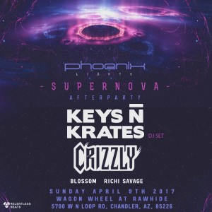 Keys N Krates + Crizzly - Supernova on 04/09/17