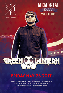 Green Lantern on 05/26/17