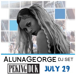 AlunaGeorge (DJ Set) + Peking Duk at Release Pool Party on 07/29/17