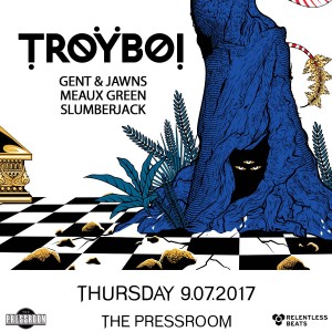Troyboi w/ Gent & Jawns, Meaux Green, & Slumberjack on 09/07/17