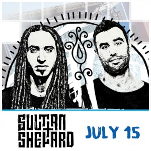Sultan + Shepard at Release Pool Party on 07/15/17