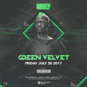 Green Velvet on 07/28/17