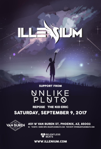 Illenium w/ Unlike Pluto - Phoenix on 09/09/17