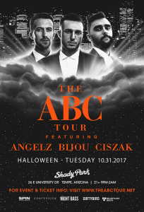 ABC Tour: Angelz, Bijou, & Ciszak - Tempe on 10/31/17