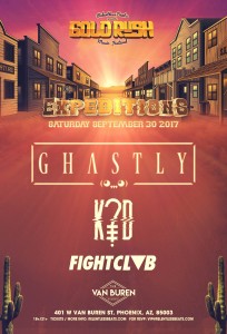 Ghastly, K?d, and Fight Clvb - Goldrush Expeditions on 09/30/17