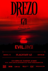 Drezo presents Evil Live Tour - Flagstaff on 03/15/18