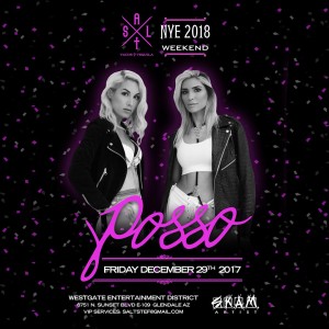 Posso - Salt NYE 2018 on 12/29/17