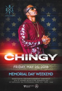 Chingy on 05/25/18