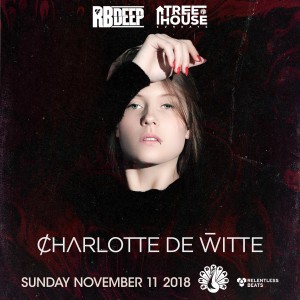 Charlotte de Witte on 11/11/18