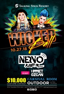 Wicked Ball 2018 ft. Nervo & Ummet Ozcan on 10/27/18