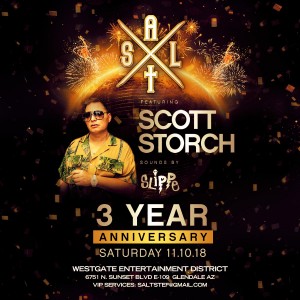 Scott Storch - Salt 3 Year Anniversary on 11/10/18