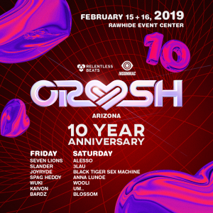 Crush Arizona 2019 - 10 Year Anniversary on 02/15/19