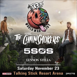 Chainsmokers & 5 Seconds of Summer on 11/23/19