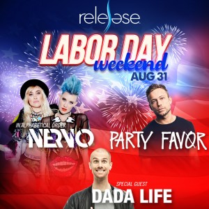 Nervo + Party Favor + Dada Life on 08/31/19