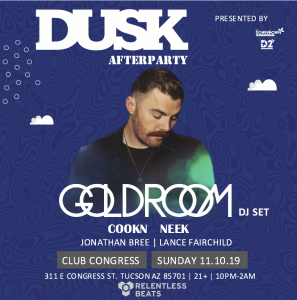 Goldroom - Dusk Afterparty on 11/10/19