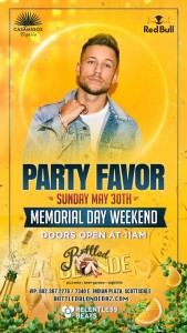 Party Favor on 05/30/21