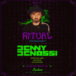 Benny Benassi - Ritual Halloween Costume Party on 10/31/21