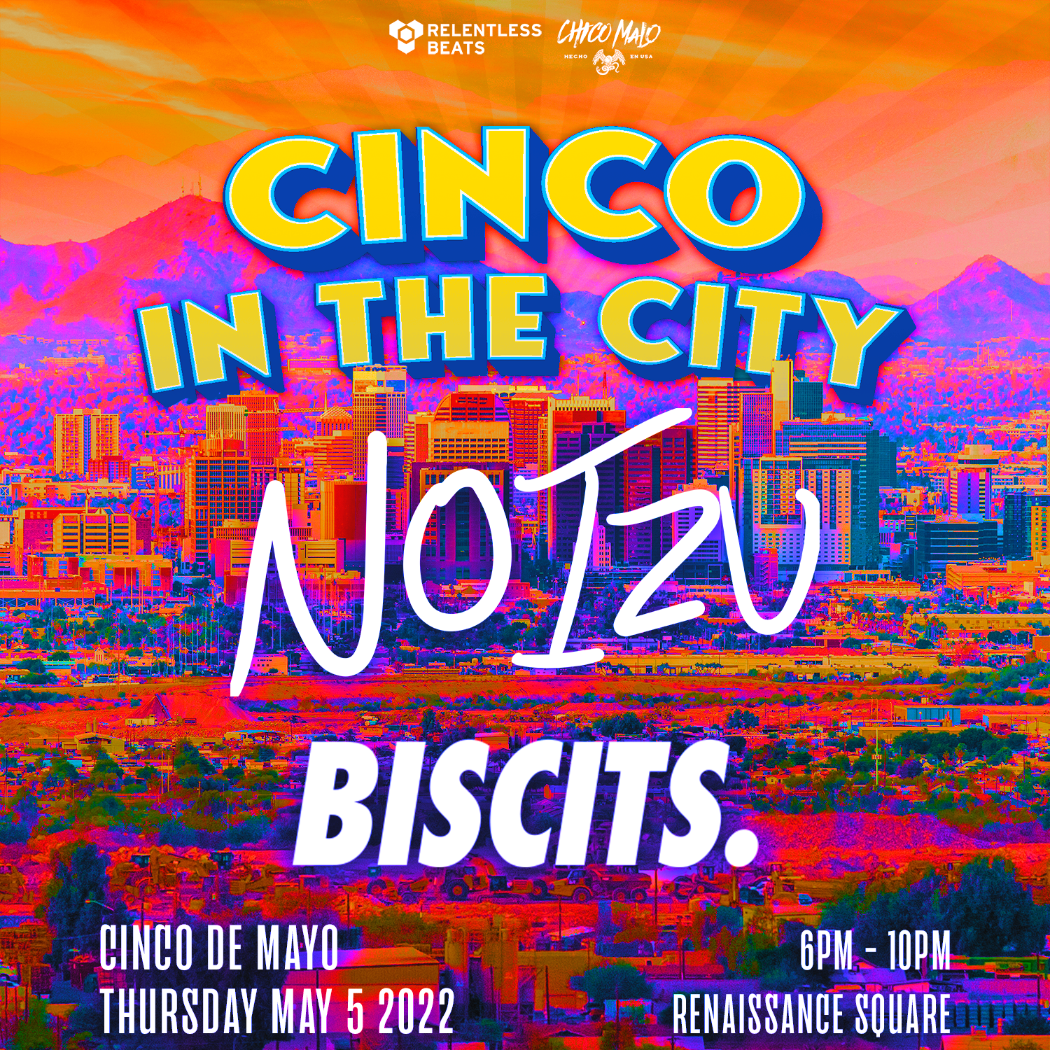 Noizu & Biscits at Cinco In The City