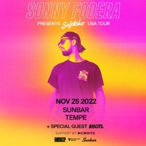 Sonny Fodera - Solotoko USA Tour on 11/25/22