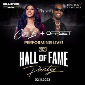 Cardi B + Offset | Hall of Fame Party on 02/11/23