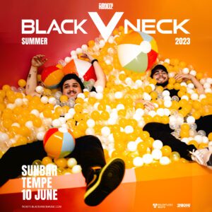 Black V Neck on 06/10/23