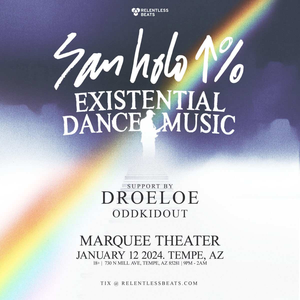 Flyer for San Holo