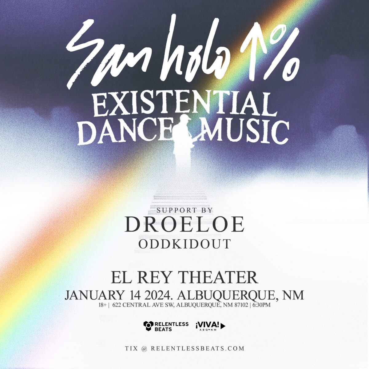 Flyer for San Holo