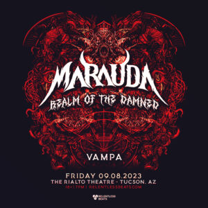 MARAUDA Presents Realm Of The Damned Tour on 09/08/23