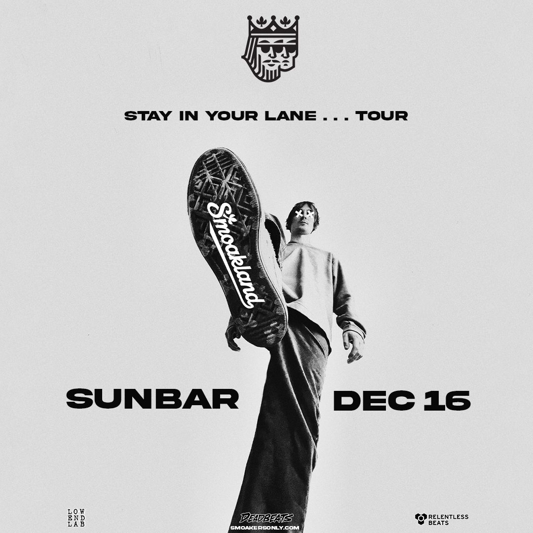 Flyer for SMOAKLAND PRESENTS STAY IN YOUR LANE… TOUR
