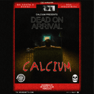 Calcium Presents Dead On Arrival on 12/23/23