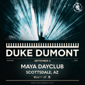 Duke Dumont on 09/03/23