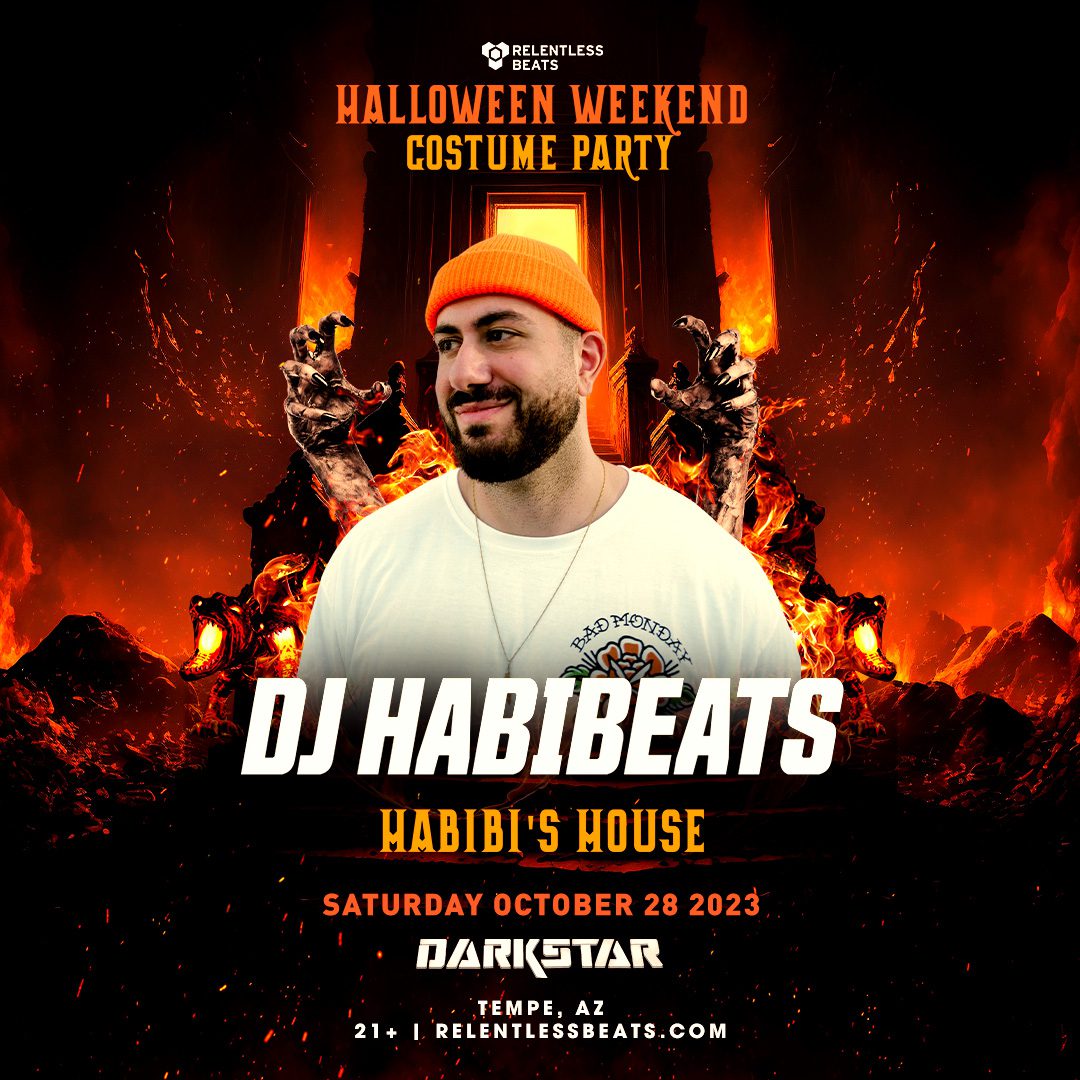 Flyer for DJ Habibeats