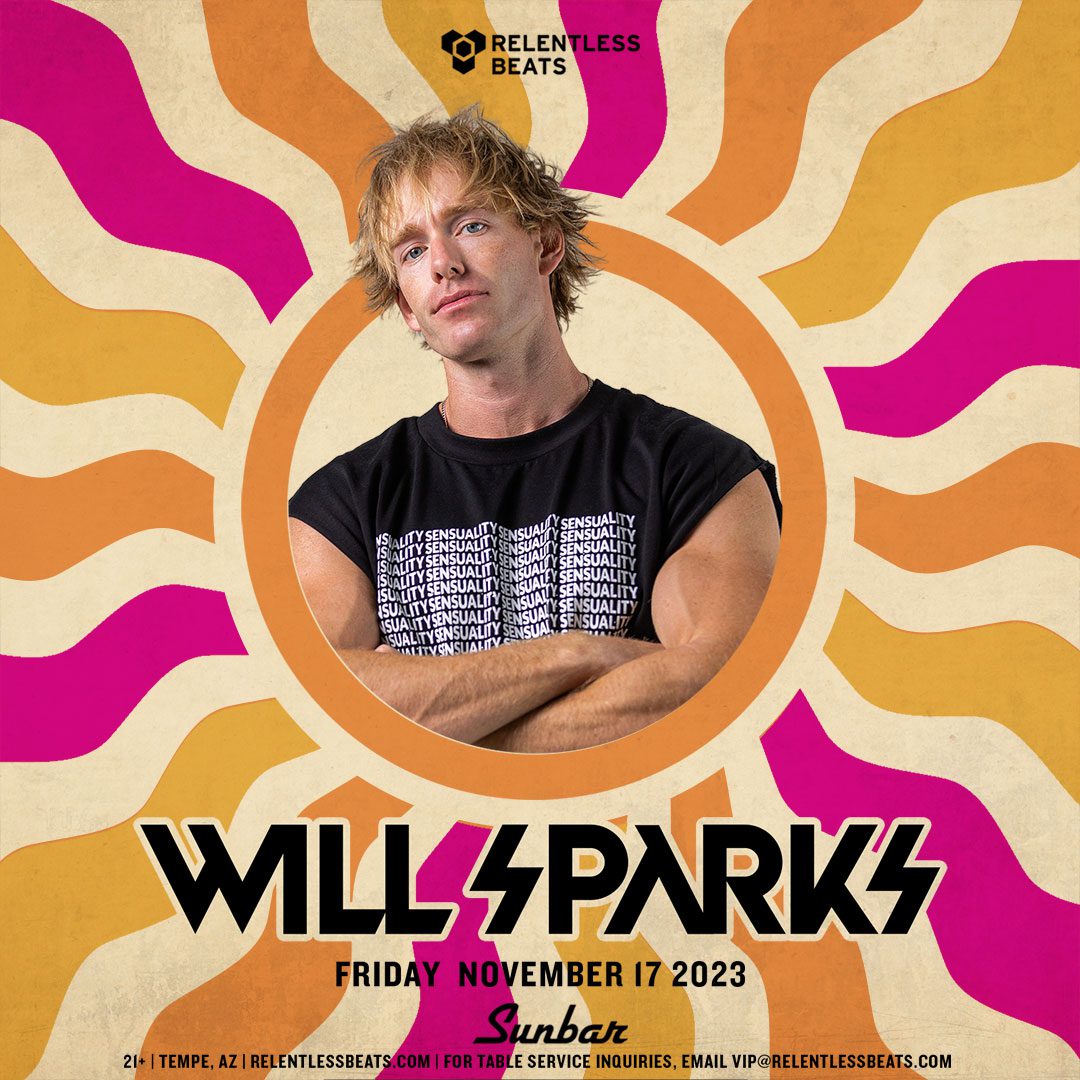 Flyer for Will Sparks