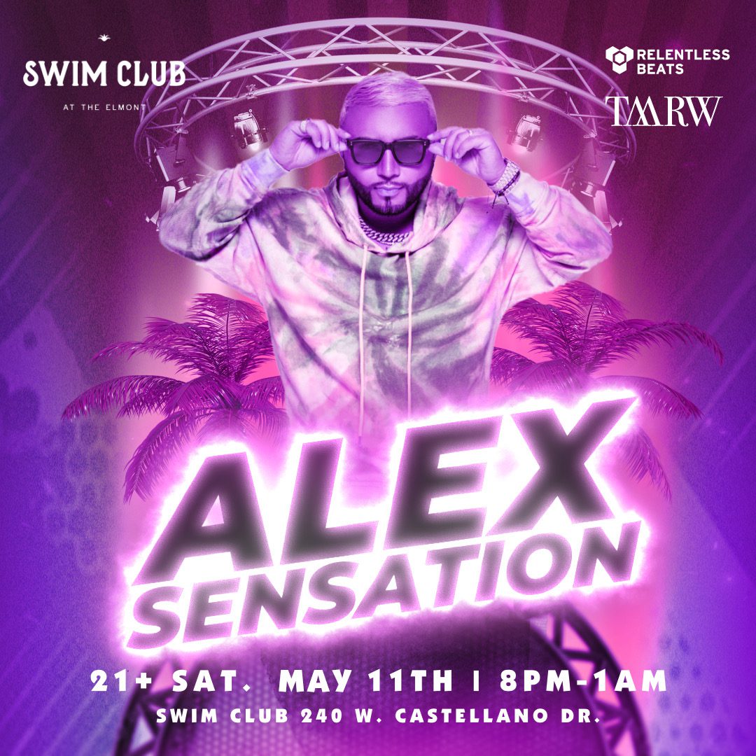 Flyer for Alex Sensation | Swim Club