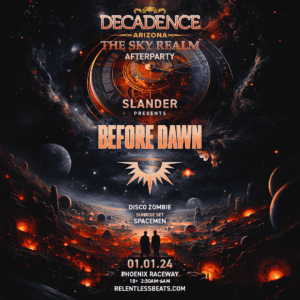 SLANDER presents BEFORE DAWN | Decadence Arizona Afterparty on 01/01/24